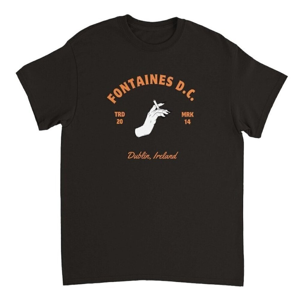 Fontaines DC Concert Tour Music Tee Band Shirt Premium Graphic Tee Shirt Style